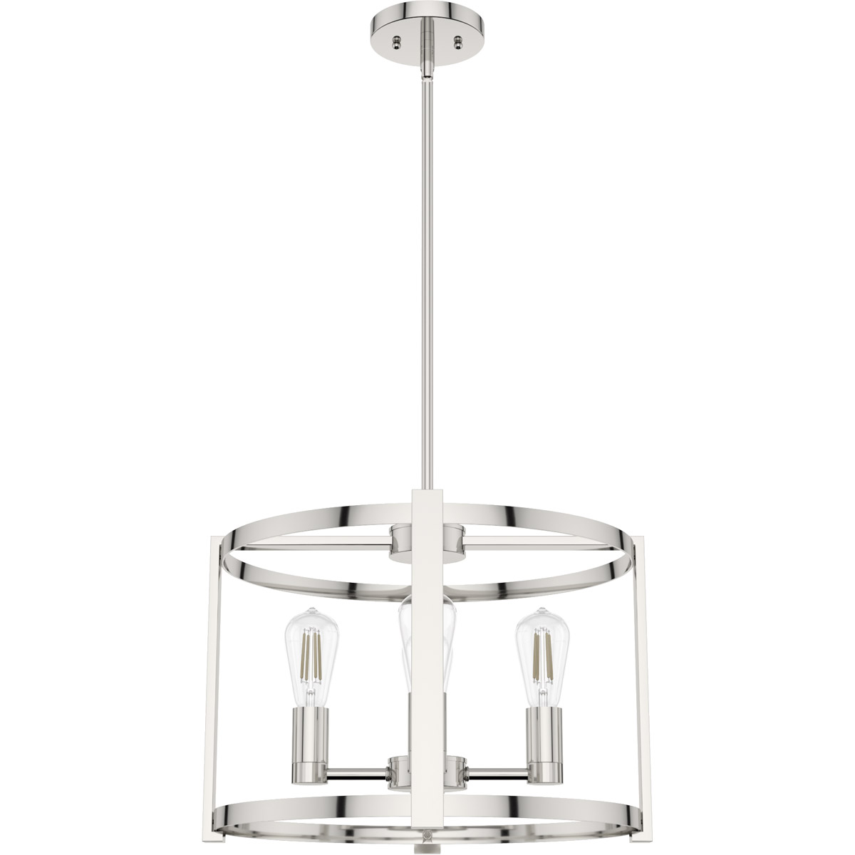 Astwood 4 Light 18 inch Polished Nickel Chandelier Ceiling Light
