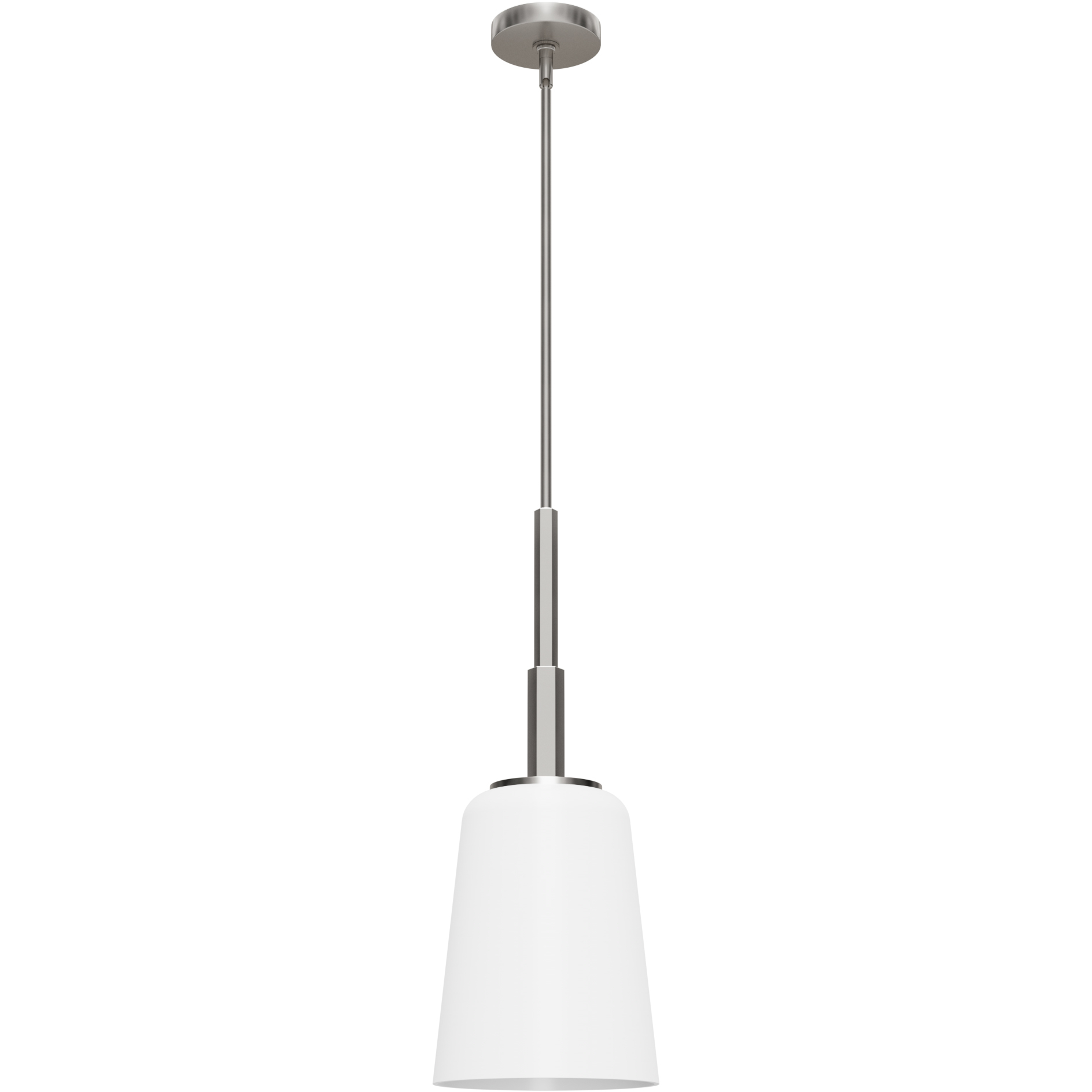 Nolita 1 Light 9.25 inch Brushed Nickel Pendant Ceiling Light, Medium